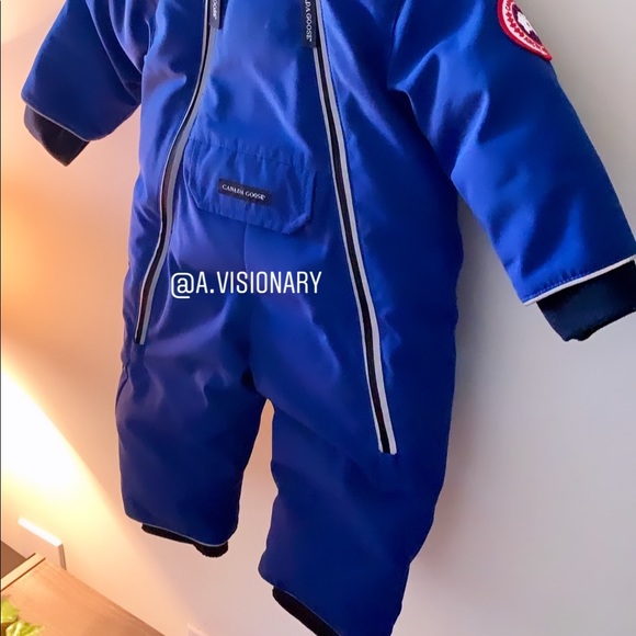 CANADA GOOSE- Coyote-Fur-Trimmed Snowsuit - Picture 3 of 8